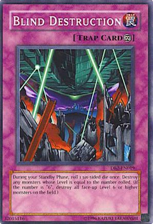Blind Destruction (DB2-EN019) - Dark Beginning 2 Unlimited