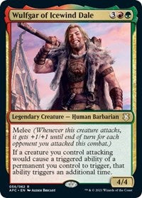 Wulfgar of Icewind Dale (56) [Commander: Adventures in the Forgotten Realms]