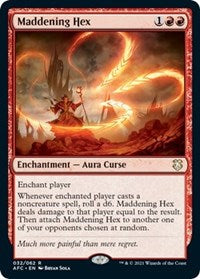Maddening Hex (32) [Commander: Adventures in the Forgotten Realms]