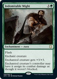 Indomitable Might (40) [Commander: Adventures in the Forgotten Realms]