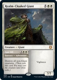 Realm-Cloaked Giant (70) [Commander: Adventures in the Forgotten Realms]