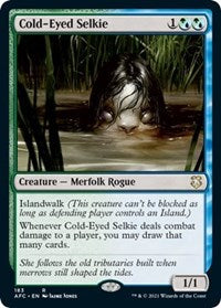 Cold-Eyed Selkie (183) [Commander: Adventures in the Forgotten Realms]