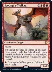 Scourge of Valkas (137) [Commander: Adventures in the Forgotten Realms]