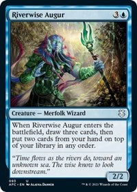 Riverwise Augur (93) [Commander: Adventures in the Forgotten Realms]
