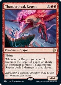 Thunderbreak Regent (147) [Commander: Adventures in the Forgotten Realms]