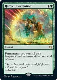 Heroic Intervention (161) [Commander: Adventures in the Forgotten Realms]
