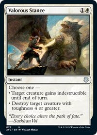 Valorous Stance (76) [Commander: Adventures in the Forgotten Realms]