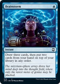 Brainstorm (79) [Commander: Adventures in the Forgotten Realms]