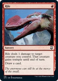Rile (136) [Commander: Adventures in the Forgotten Realms]