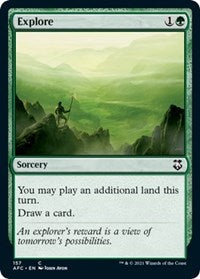 Explore (157) [Commander: Adventures in the Forgotten Realms]