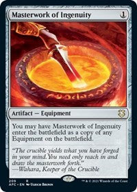 Masterwork of Ingenuity (209) [Commander: Adventures in the Forgotten Realms]