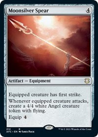 Moonsilver Spear (212) [Commander: Adventures in the Forgotten Realms]