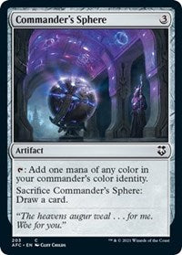 Commander's Sphere (203) [Commander: Adventures in the Forgotten Realms]