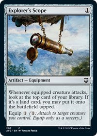 Explorer's Scope (205) [Commander: Adventures in the Forgotten Realms]