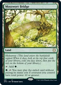 Mosswort Bridge (251) [Commander: Adventures in the Forgotten Realms]