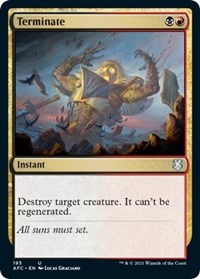 Terminate (193) [Commander: Adventures in the Forgotten Realms]
