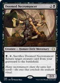 Doomed Necromancer (98) [Commander: Adventures in the Forgotten Realms]
