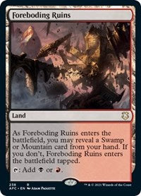 Foreboding Ruins (238) [Commander: Adventures in the Forgotten Realms]