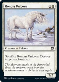 Ronom Unicorn (71) [Commander: Adventures in the Forgotten Realms]