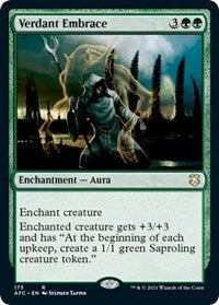 Verdant Embrace (173) [Commander: Adventures in the Forgotten Realms]