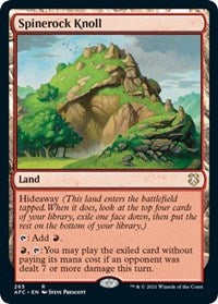 Spinerock Knoll (263) [Commander: Adventures in the Forgotten Realms]