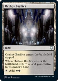 Orzhov Basilica (253) [Commander: Adventures in the Forgotten Realms]