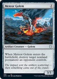 Meteor Golem (210) [Commander: Adventures in the Forgotten Realms]