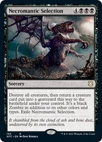 Necromantic Selection (103) [Commander: Adventures in the Forgotten Realms]