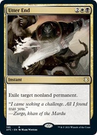 Utter End (195) [Commander: Adventures in the Forgotten Realms]