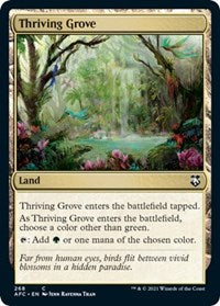Thriving Grove (268) [Commander: Adventures in the Forgotten Realms]