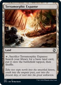 Terramorphic Expanse (267) [Commander: Adventures in the Forgotten Realms]