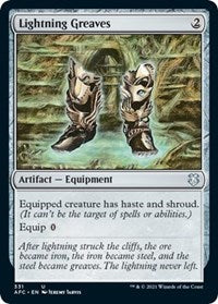 Lightning Greaves (331) [Commander: Adventures in the Forgotten Realms]