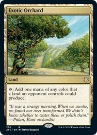 Exotic Orchard (236) [Commander: Adventures in the Forgotten Realms]