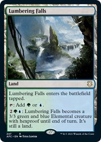 Lumbering Falls (247) [Commander: Adventures in the Forgotten Realms]