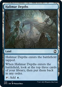 Halimar Depths (244) [Commander: Adventures in the Forgotten Realms]