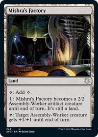 Mishra's Factory (248) [Commander: Adventures in the Forgotten Realms]