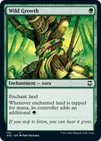 Wild Growth (174) [Commander: Adventures in the Forgotten Realms]