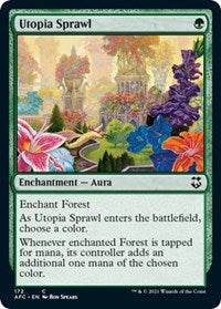 Utopia Sprawl (172) [Commander: Adventures in the Forgotten Realms]