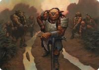 Hobgoblin Bandit Lord Art Card (30) [Art Series: Adventures in the Forgotten Realms]