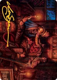 Long Rest Art Card (Gold-Stamped Signature) (51) [Art Series: Adventures in the Forgotten Realms]
