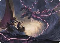 Hall of Storm Giants Art Card (54) [Art Series: Adventures in the Forgotten Realms]