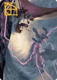 Hall of Storm Giants Art Card (Gold-Stamped Signature) (54) [Art Series: Adventures in the Forgotten Realms]