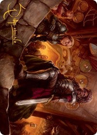 Veteran Dungeoneer Art Card (Gold-Stamped Signature) (36) [Art Series: Adventures in the Forgotten Realms]