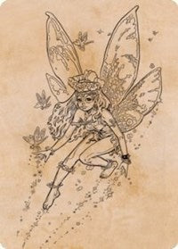 Pixie Guide (Showcase) Art Card (78) [Art Series: Adventures in the Forgotten Realms]