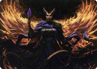 Farideh, Devil's Chosen Art Card (32) [Art Series: Adventures in the Forgotten Realms]