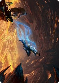 Fly Art Card (Gold-Stamped Signature) (56) [Art Series: Adventures in the Forgotten Realms]
