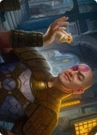 Minsc, Beloved Ranger Art Card (33) [Art Series: Adventures in the Forgotten Realms]