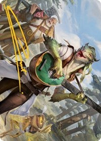 Wandering Troubadour Art Card (Gold-Stamped Signature) (64) [Art Series: Adventures in the Forgotten Realms]