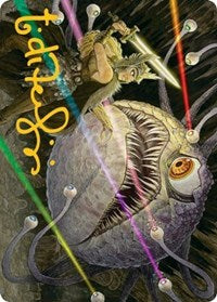 Hive of the Eye Tyrant Art Card (Gold-Stamped Signature) (53) [Art Series: Adventures in the Forgotten Realms]