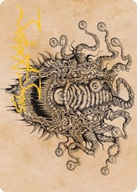 Baleful Beholder (Showcase) Art Card (Gold-Stamped Signature) (68) [Art Series: Adventures in the Forgotten Realms]